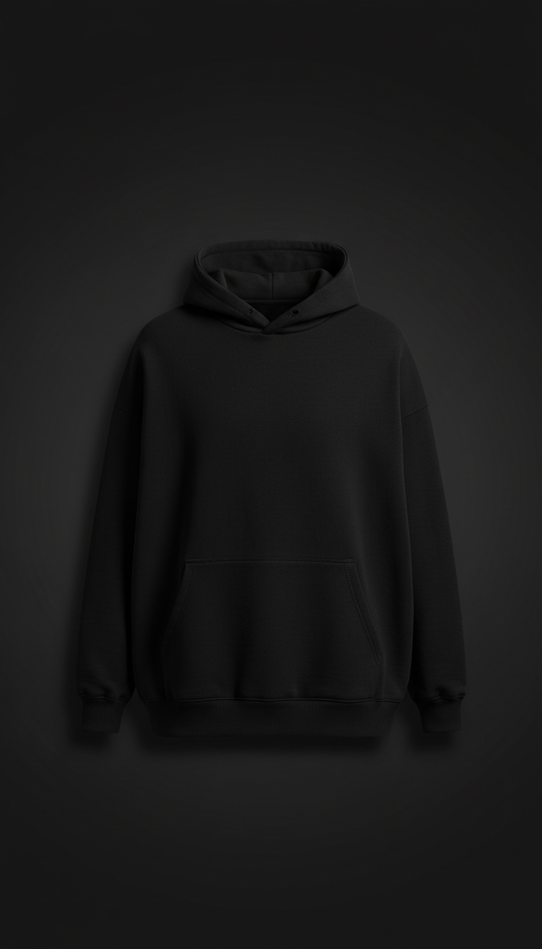 Oversized Hoodie in Heavyweight Cotton